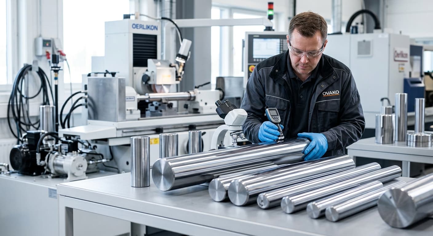 Analiza metalurgiczna i mechaniczna prętów Cromax w wymagających układach hydraulicznych