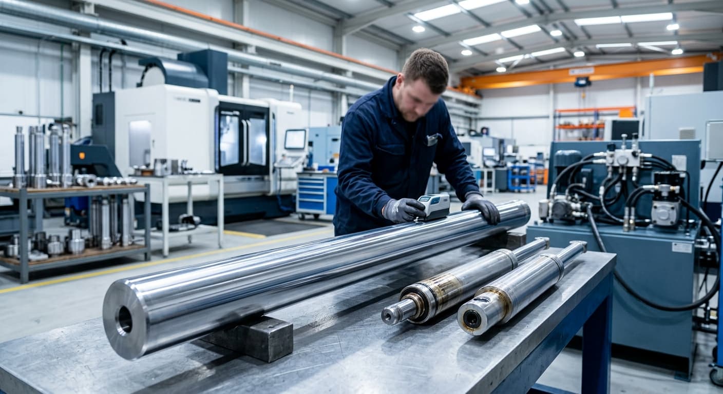 Analiza uszkodzeń i techniki regeneracji tłoczysk w hydraulice