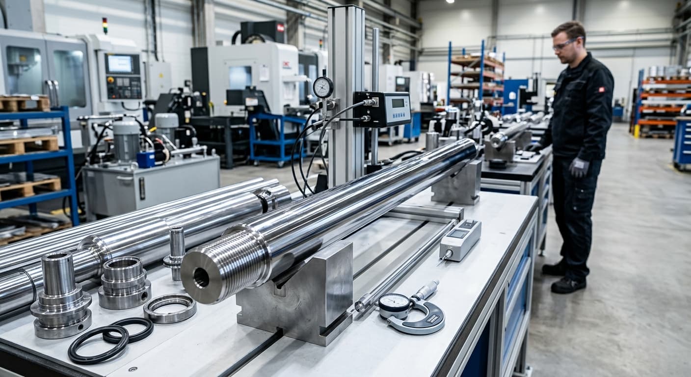 Analiza wytrzymałościowa i materiałowa prętów chromowanych Cromax w nowoczesnej hydraulice