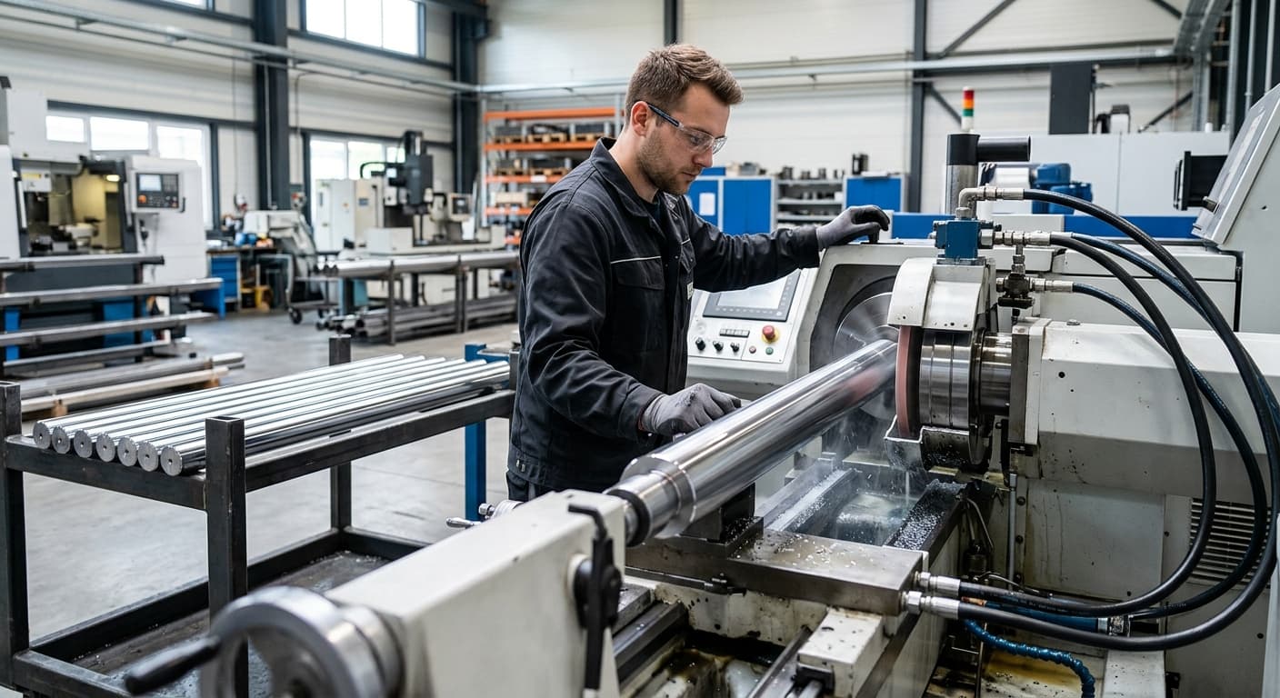 Dobór materiałowy w hydraulice siłowej: Zaawansowane pręty Cromax