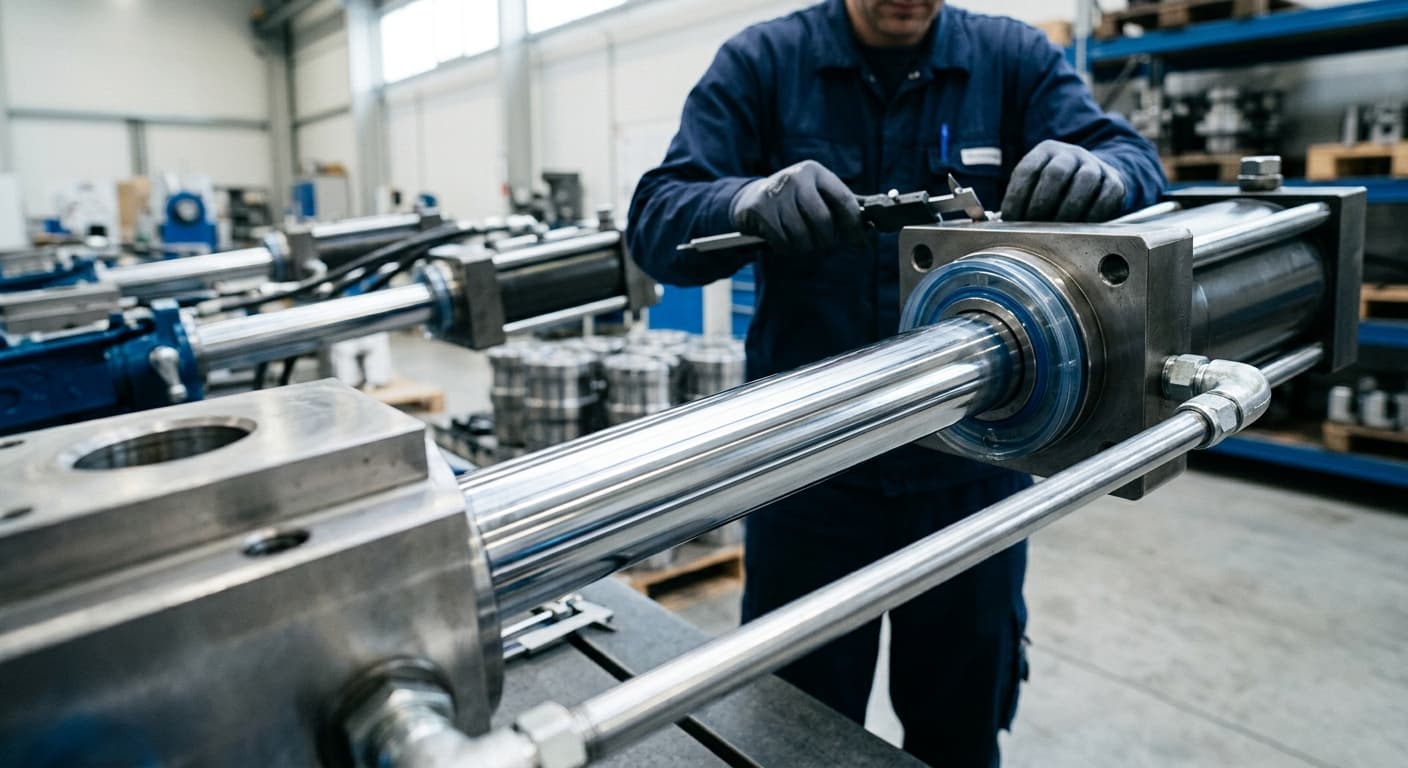 Efektywność tribologiczna tłoczysk: Rola technologii Cromax w hydraulice