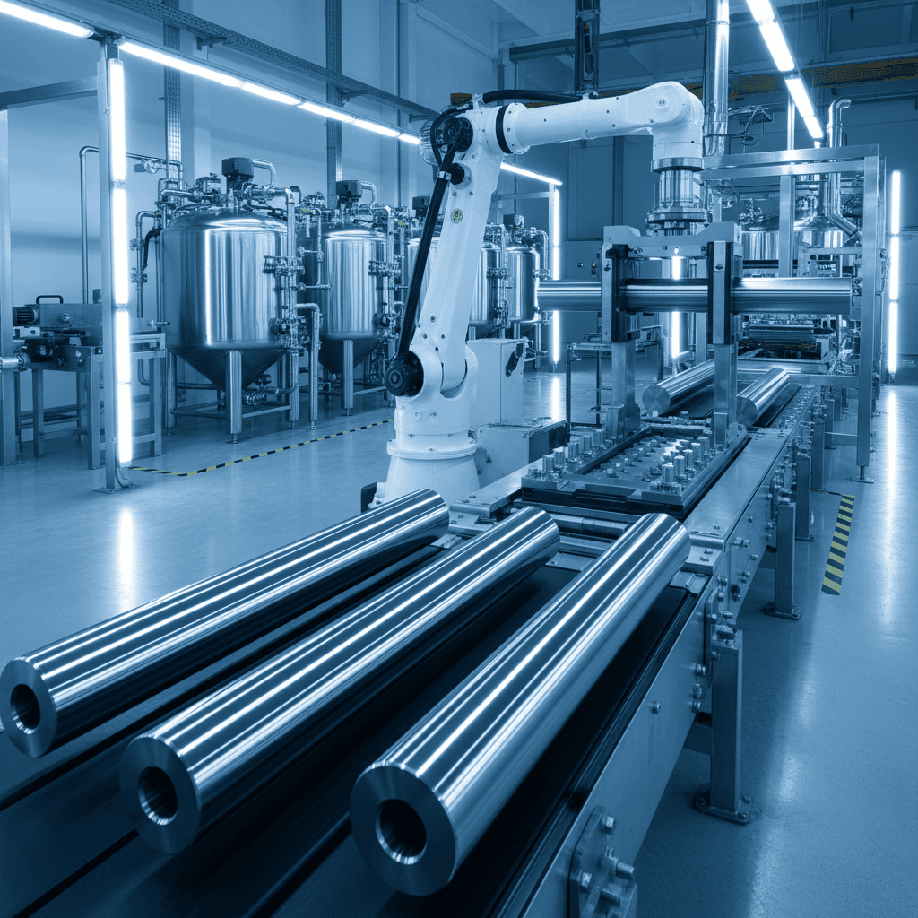 Fundament Niezawodnych Tłoczysk: Materiał Bazowy i Przygotowanie do Chromowania