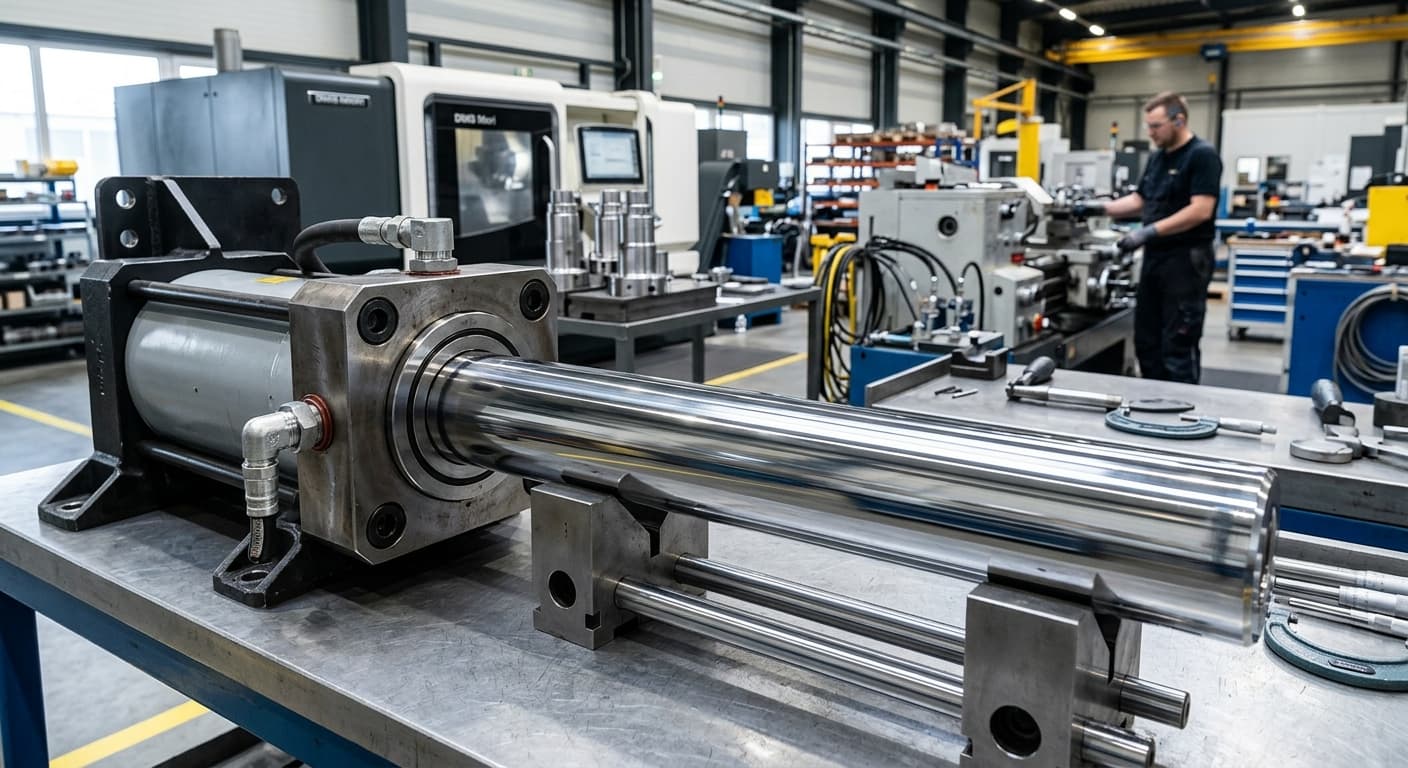 Inżynieria powierzchni w hydraulice: Synergia stali i chromu twardego