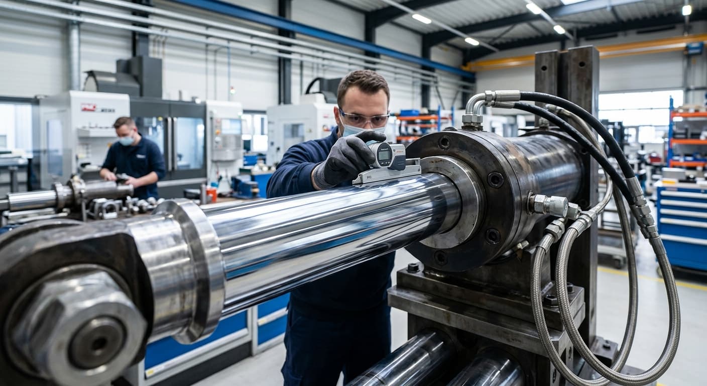 Inżynieria powierzchni w hydraulice: Tribologia i dynamika zużycia prętów Cromax