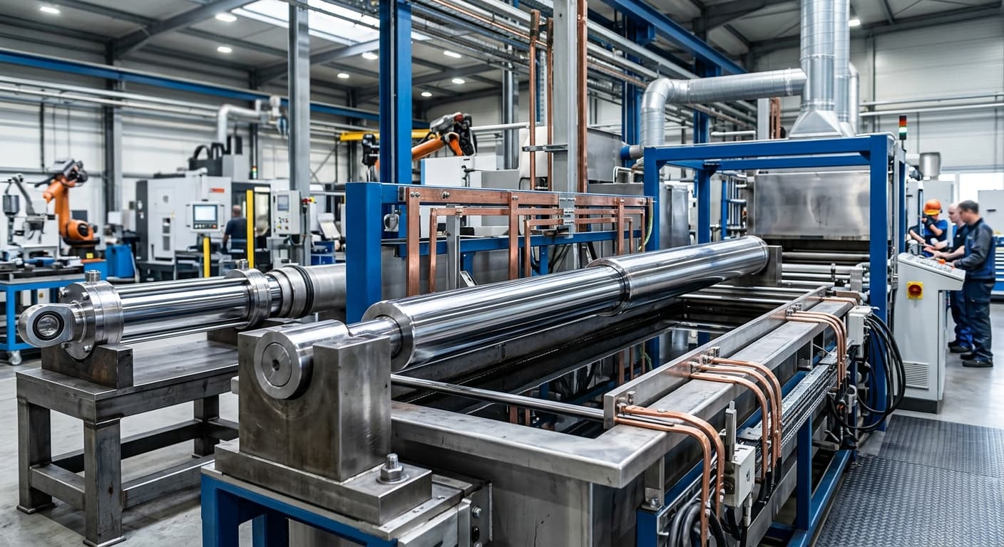 Kryteria doboru technologii zabezpieczania tłoczysk: Chromowanie twarde w konfrontacji z metodami alternatywnymi