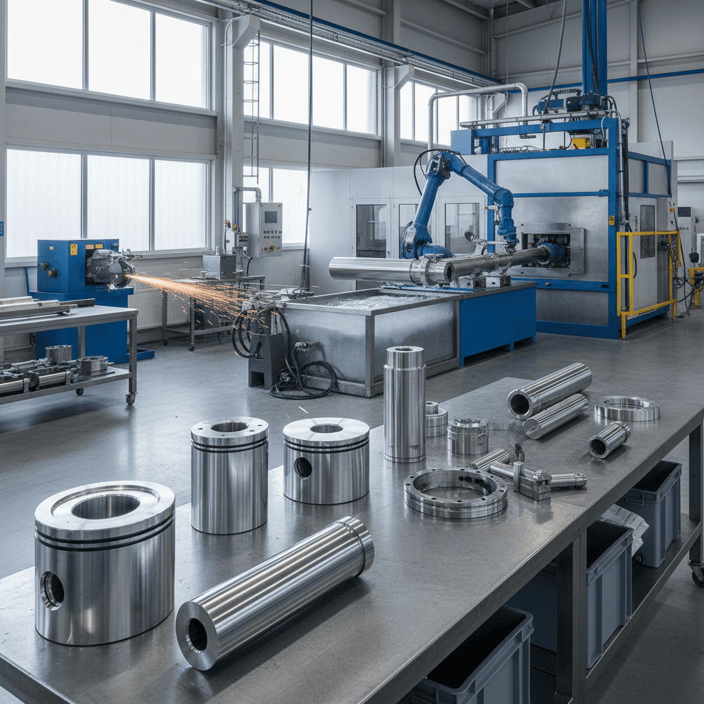 Materiały Bazowe i Przygotowanie Powierzchni do Chromowania Twardego