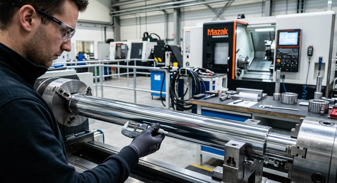 Mechanizmy degradacji i kontrola jakości tłoczysk chromowanych: Analiza parametrów technicznych stali Cromax i powłok NiKrom