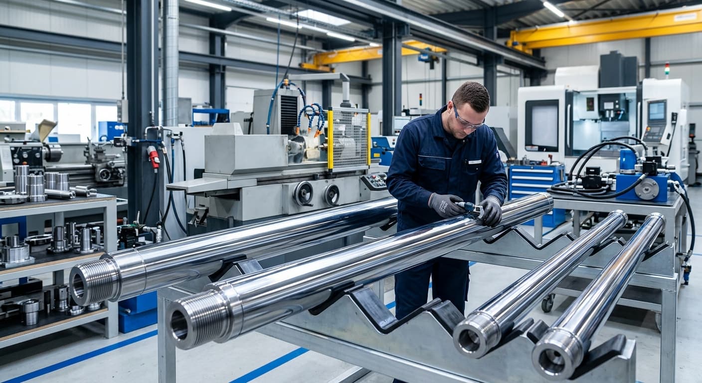 Metalurgia i inżynieria powierzchni prętów Cromax w hydraulice siłowej