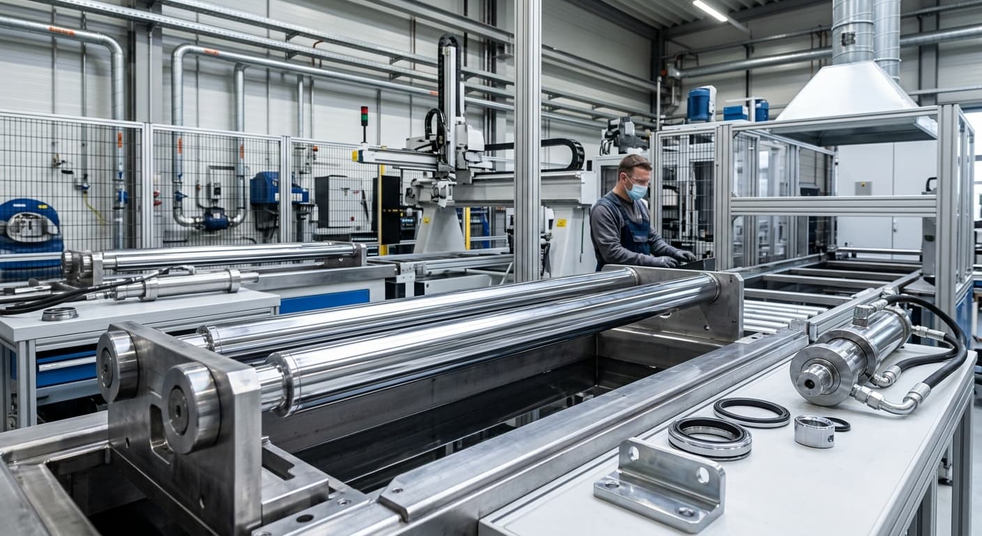 Mikrostruktura i adhezja powłok chromowych w hydraulice siłowej: Klucz do trwałości tłoczysk