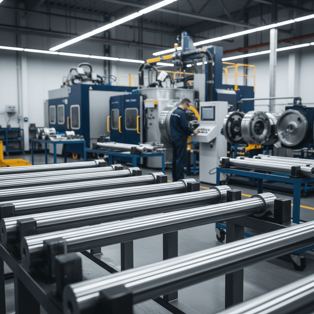 Normy Jakościowe w Chromowaniu: Fundament Niezawodnych Tłoczysk