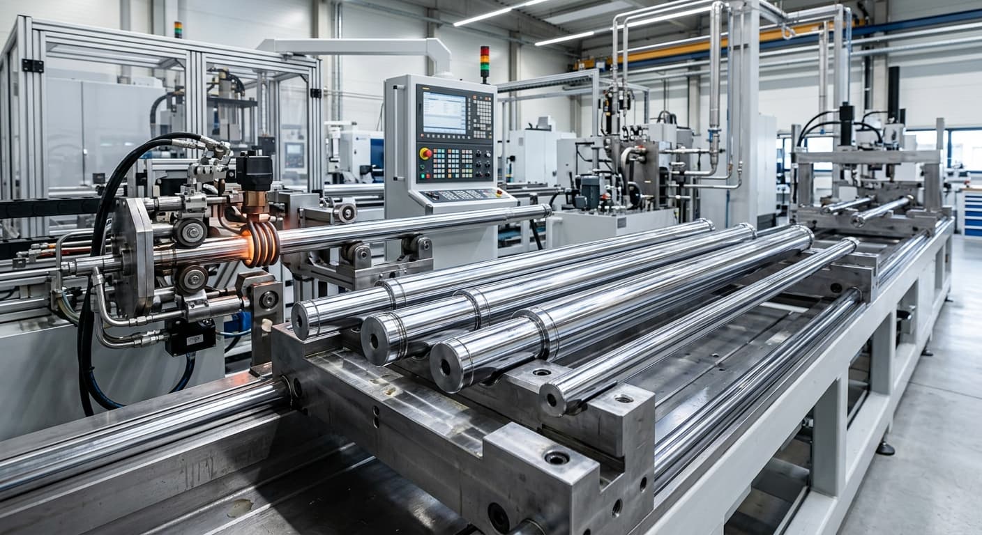 Nowoczesna inżynieria tłoczysk: Synergia metalurgii Ovako i technologii powłok Cromax