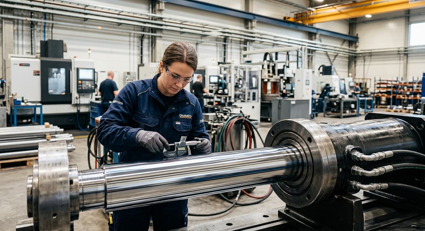 Nowoczesne standardy materiałowe w produkcji tłoczysk siłowników hydraulicznych