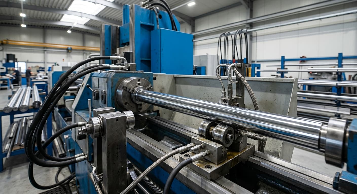 Odporność i niezawodność tłoczysk: Techniczna analiza prętów Cromax