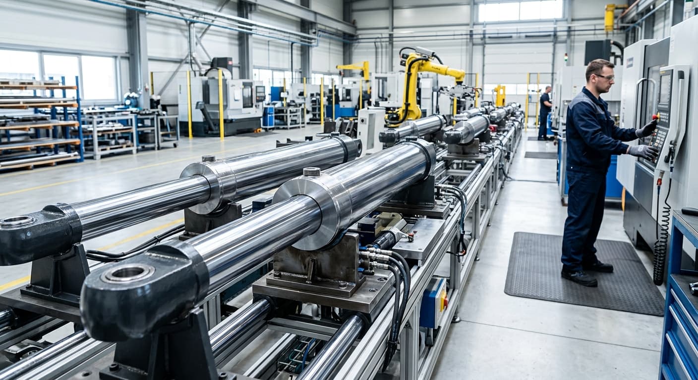 Optymalizacja materiałowa i ekonomika produkcji siłowników: Potencjał stali Cromax