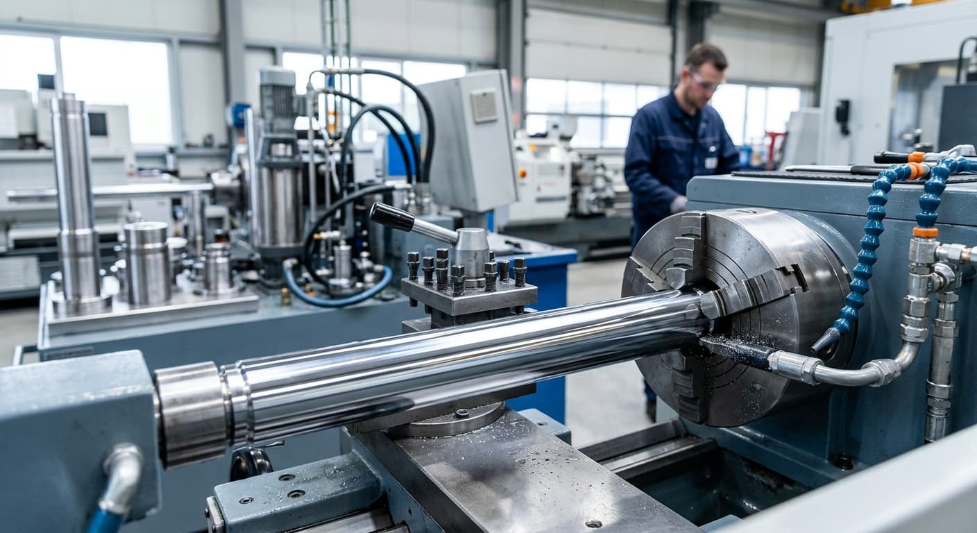 Parametry techniczne i kryteria doboru tłoczysk chromowanych w nowoczesnej hydraulice siłowej