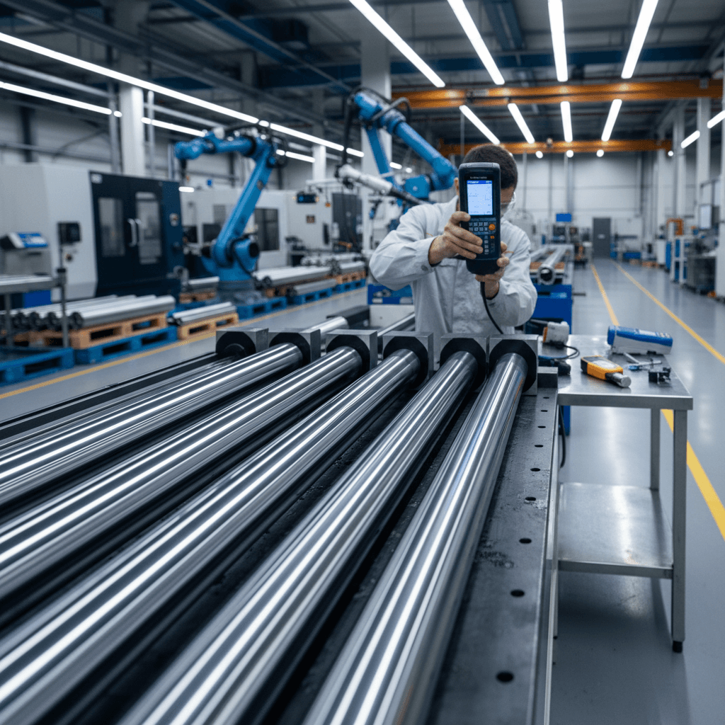 Precyzyjna Diagnostyka Powłok Chromowych: Gwarancja Niezawodności Tłoczysk