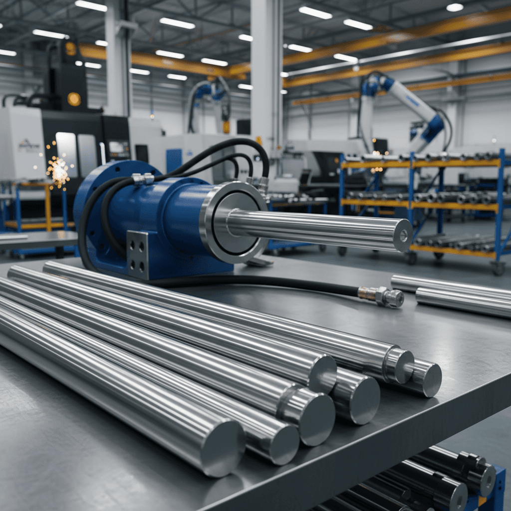 Pręty Chromowane Cromax: Niezawodność w Najcięższych Aplikacjach Przemysłowych