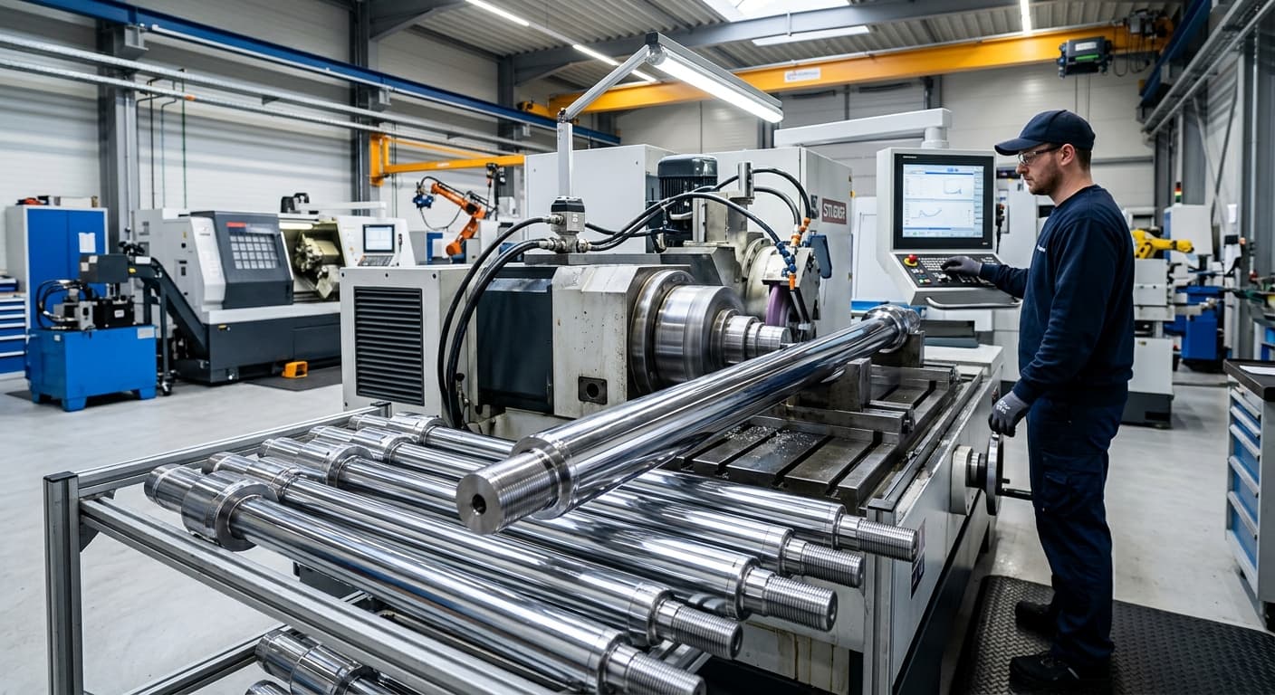 Projektowanie i produkcja tłoczysk: Krytyczne etapy procesowe w technologii Cromax