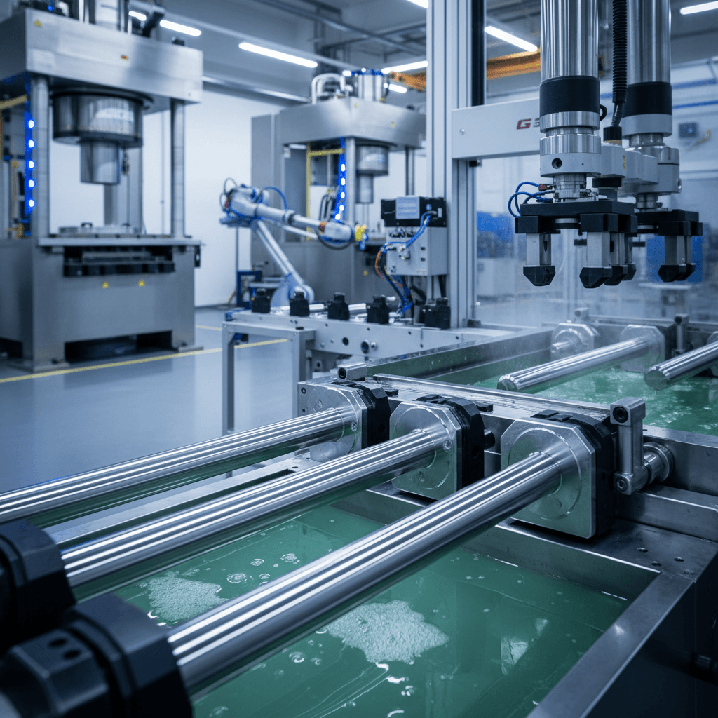 Przyszłość Chromowania: Innowacje w Obróbce Powierzchniowej Prętów Tłoczyskowych