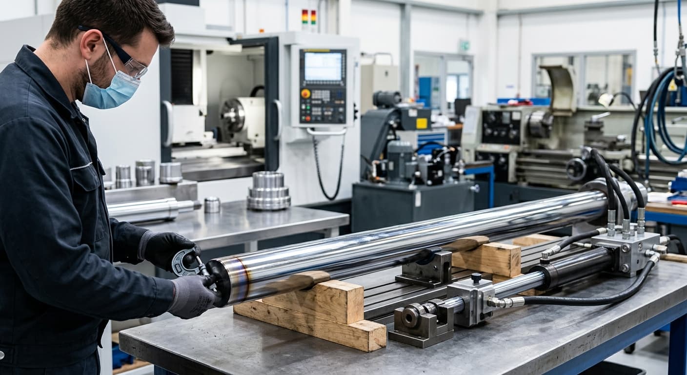 Stabilność mechaniczna i hartowanie indukcyjne tłoczysk w hydraulice