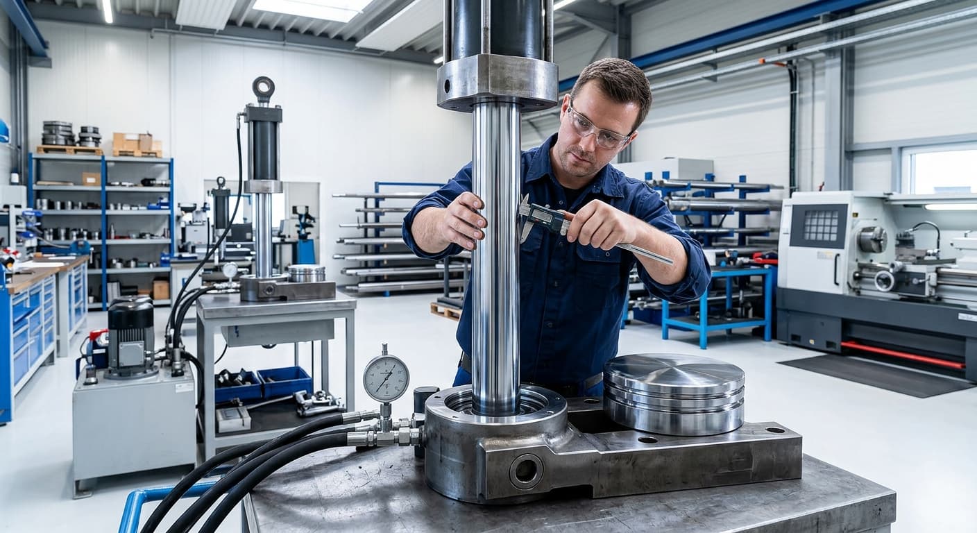 Standardy regeneracji siłowników: Wybór stali i powłok Cromax