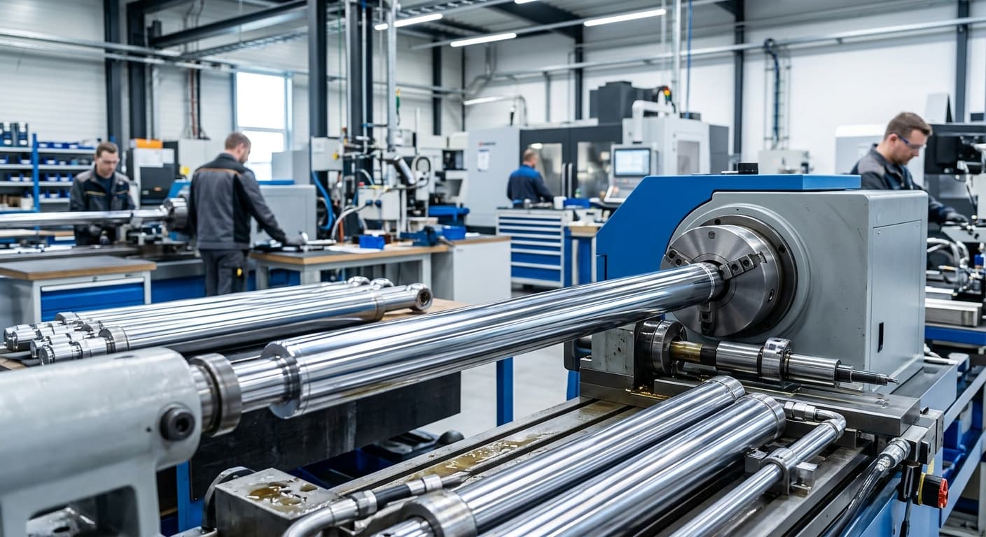 Standardy techniczne i precyzja wykonania w hydraulice siłowej: Rola stali Cromax