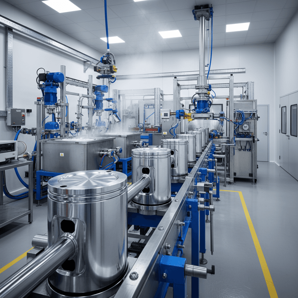 Technologia Chromowania Twardego Galwanicznego: Precyzja Procesu dla Niezawodności