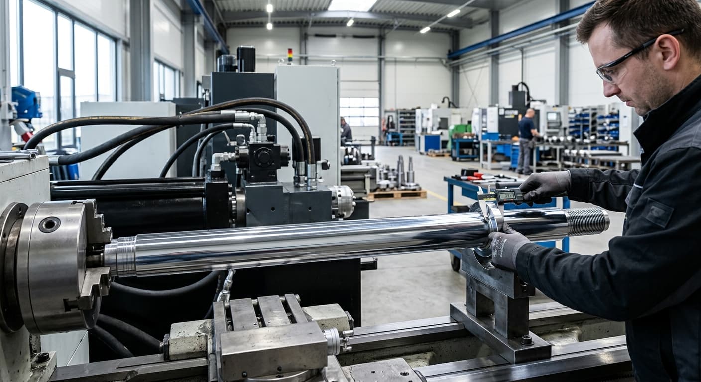 Technologia materiałowa Cromax: Optymalizacja parametrów pracy siłowników hydraulicznych