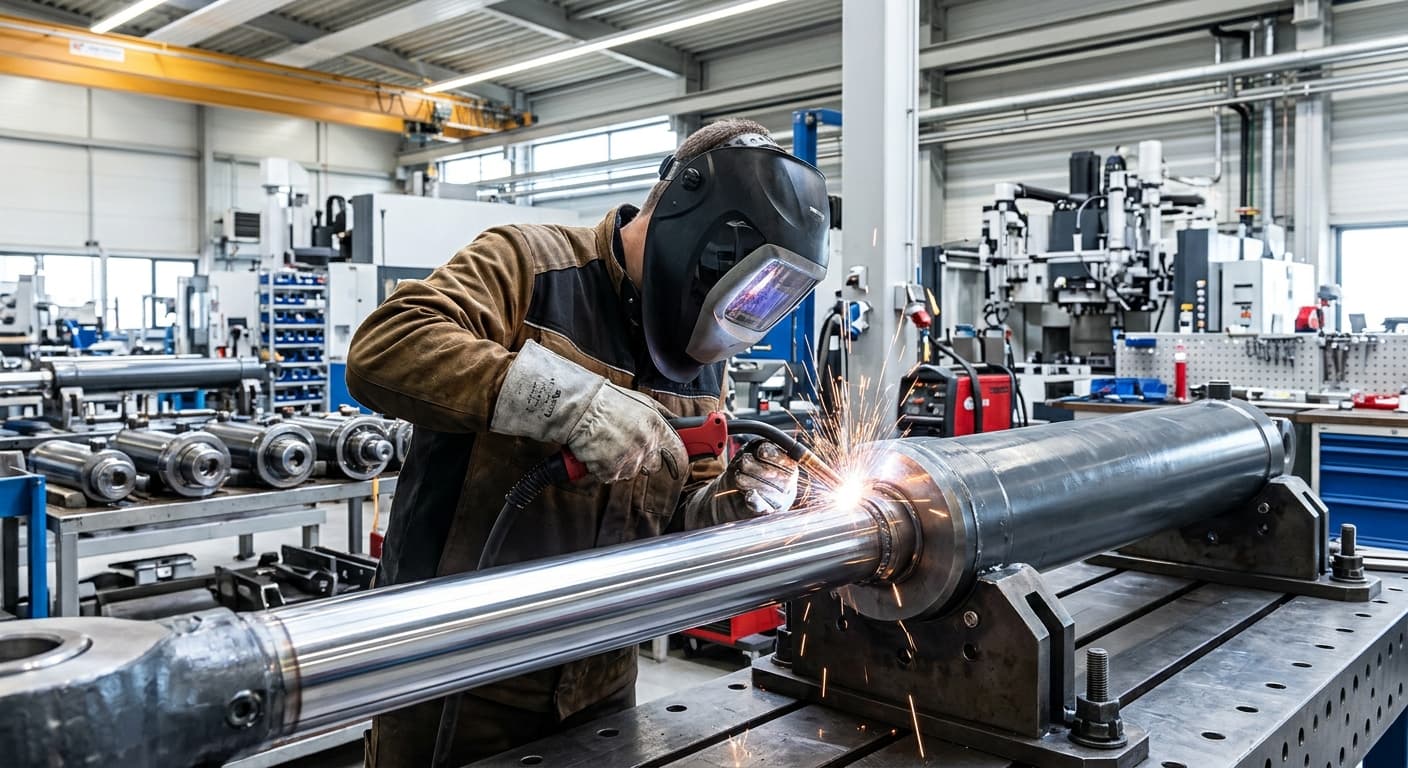 Technologiczne aspekty obróbki i spawalnictwa prętów Cromax w profesjonalnej regeneracji hydrauliki siłowej