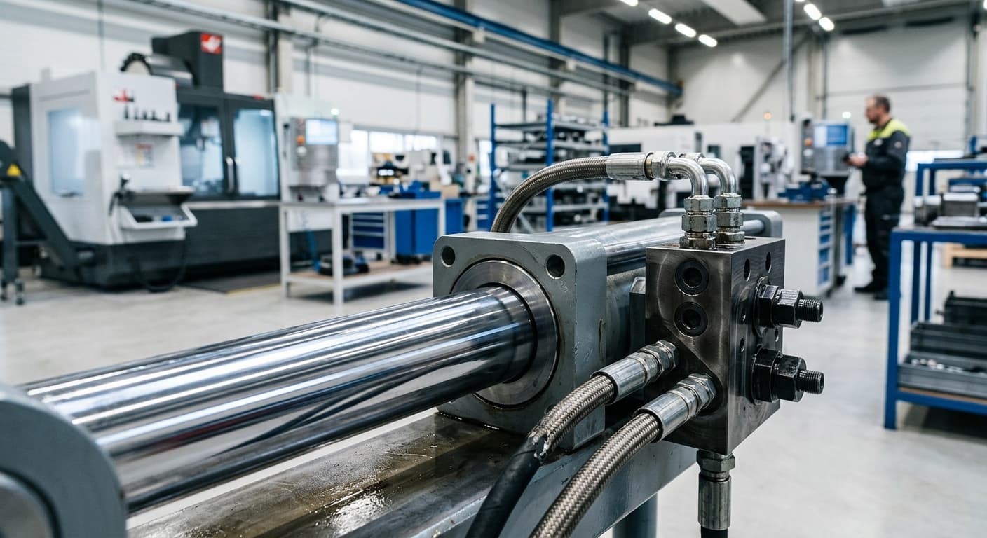 Zaawansowane rozwiązania materiałowe Cromax w wymagających układach hydrauliki siłowej